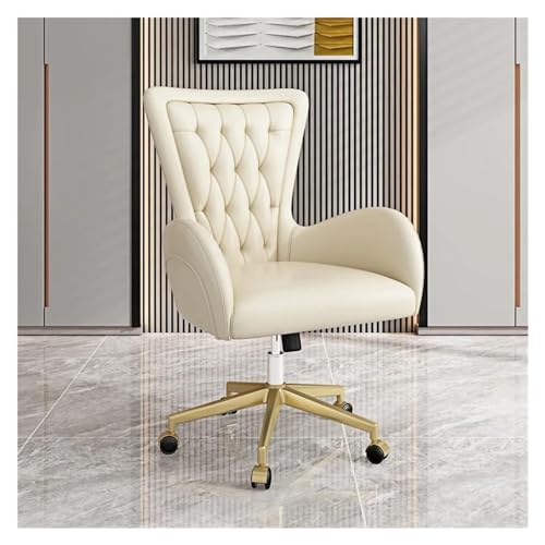 LIUNJHUY LuoY-02527 Gaming-Stuhl, moderner Luxus, fester oder drehbarer Chesterfield-Bürostuhl aus Leder, für Computertisch, Büro, Zimmer, Möbel, interessant von LIUNJHUY