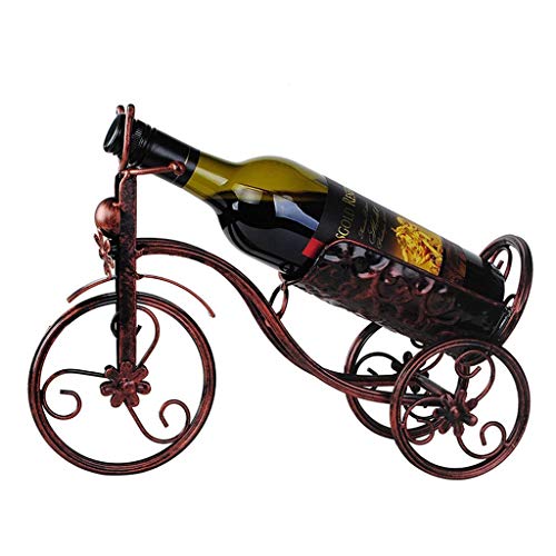 LIUNJHUY Weinflaschenhalter oder an der Wand montierte Weinregale, Spender, Weinbar, optische Metallfahrräder Interesting von LIUNJHUY