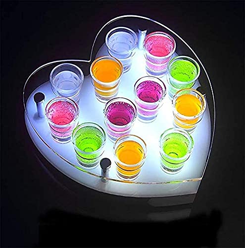 Weinflaschen-Ausstellungsständer, Flaschen-Ausstellungsständer, Bar, Likör, beleuchtetes Flaschenregal, Weinregale, LED-beleuchtete Likörflaschen-Ausstellungsregale |Leuchtender Bullet-Getränkehalter, von LIUNJHUY