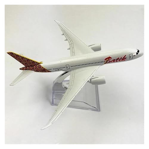 LIUSANG Modellflugzeuge 16CM 1:400 for B787 Indonesien Batik Air Airlines Modell Metall Legierung Flugzeug Modell Dekorative Souvenirs Für Ausstellungszwecke geeignet von LIUSANG