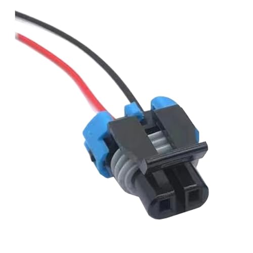2-poliger weiblicher Automobil-Scheinwerfer-Blinker-Stecker, Außentemperatursensor, wasserdichter Kabelbaum (2P F, 5 S) von LIUSHENGJIE