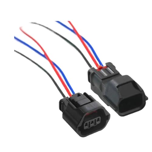 3-poliger MG641234-5 MG641295-4 Auto-Nockenwellensensor-Stecker, Raddrehzahlsensor-Stecker (Lavendel, 1 S) von LIUSHENGJIE