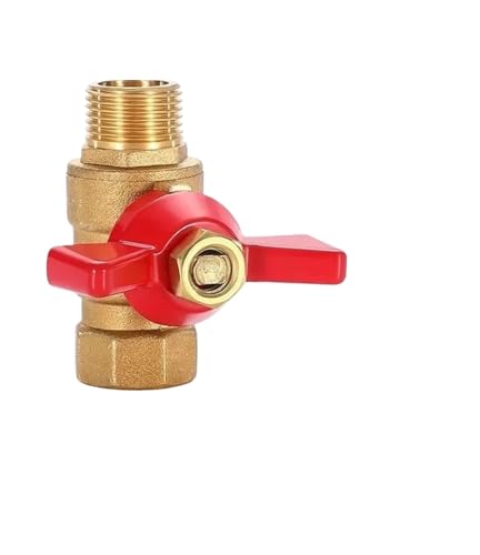 LIUSHENGJIE 5/20/100 Stk. 1/20.3 cm 1/10.2 cm 3/20.3 cm 1/5.1 cm BSP Gewinde Mini Male auf Weiblich Messing Kugelhahn Luftkompressor Wasser Gas Öl Absperrventil (1/10.2 cm, 5 LIUSHENGJIE 5/20/100 Stk. 1/20.3 cm 1/10.2 cm 3/20.3 cm 1/5.1 cm BSP Gewinde Mini Male auf Weiblich Messing Kugelhahn Luftkompressor Wasser Gas Öl Absperrventil (1/10.2 cm, 5 von LIUSHENGJIE