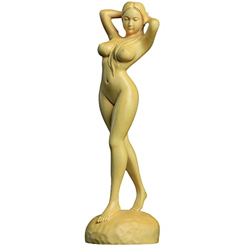 LIUSHI Frauen Nackt Körperform Kunst Skulptur - Wohnkultur Zubehör Desktop Ornamente - Holzstatuen Und Figuren - Neuheit Geburtstagsgeschenk von LIUSHI