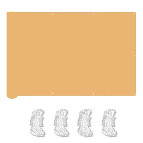 Sonnenschutz Segel Rechteck Sonnensegel 1.5x2.6M für Sonnenschutz Segel Wetterbeständiger UV-Schutz, Creme Farben Sonnenschutz Segel Rechteck Sonnensegel 1.5x2.6M für Sonnenschutz Segel Wetterbeständiger UV-Schutz, Creme Farben von LIUWEIE
