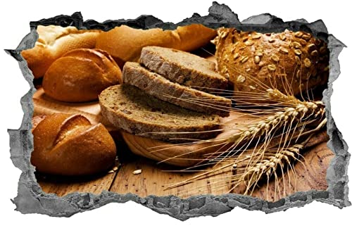 Brot Wandtattoo, Brot Aufkleber, Bäckerei Aufkleber, Brot Wandbild von LIUWW