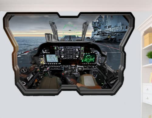 KRIEG KAMPFJET COCKPIT WANDAUFKLEBER 3D KUNST POSTER ZIMMER DEKOR AUFKLEBER WANDBILD KRIEG KAMPFJET COCKPIT WANDAUFKLEBER 3D KUNST POSTER ZIMMER DEKOR AUFKLEBER WANDBILD von LIUWW