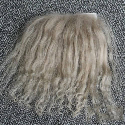 LIUXIN Puppen Reines Mohair Kaffee Hellgrau BJD Puppen Perücken Schaffell Wolle Lamm Haar DIY Zubehör LIUXIN Puppen Reines Mohair Kaffee Hellgrau BJD Puppen Perücken Schaffell Wolle Lamm Haar DIY Zubehör von LIUXIN