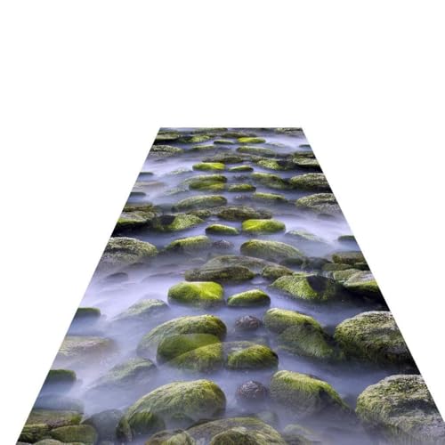 LIUXIUER Langer Läufer für Flur, Korridor, Teppich, 5D-Nebel-Steinstraßenmuster, Flur, extra lang, leicht zu reinigen, Größe anpassbar, 1 x 9 m LIUXIUER Langer Läufer für Flur, Korridor, Teppich, 5D-Nebel-Steinstraßenmuster, Flur, extra lang, leicht zu reinigen, Größe anpassbar, 1 x 9 m von LIUXIUER