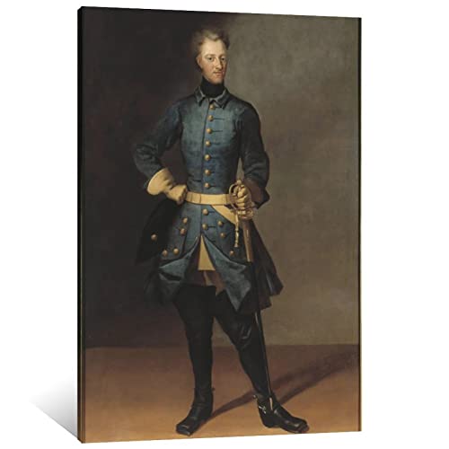 David Von Krafft King Karl XII of Sweden Leinwand-Kunst-Poster und Wandkunst-Bild, modernes Familien-Schlafzimmer-Dekor-Poster, 30 x 45 cm von LIUYANZI