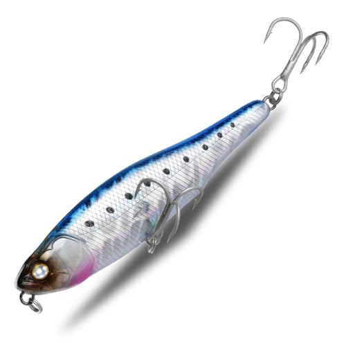 LIUZIKUN 10Cm 12,8G Topwater Bleistift Angeln Lockt Walking Künstliche Köder Mit Haken Harte Köder Für Forellen LIUZIKUN 10Cm 12,8G Topwater Bleistift Angeln Lockt Walking Künstliche Köder Mit Haken Harte Köder Für Forellen von LIUZIKUN