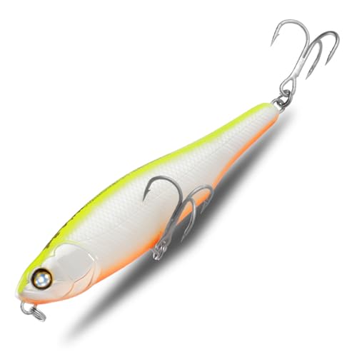 LIUZIKUN 10Cm 12,8G Topwater Bleistift Angeln Lockt Walking Künstliche Köder Mit Haken Harte Köder Für Forellen LIUZIKUN 10Cm 12,8G Topwater Bleistift Angeln Lockt Walking Künstliche Köder Mit Haken Harte Köder Für Forellen von LIUZIKUN