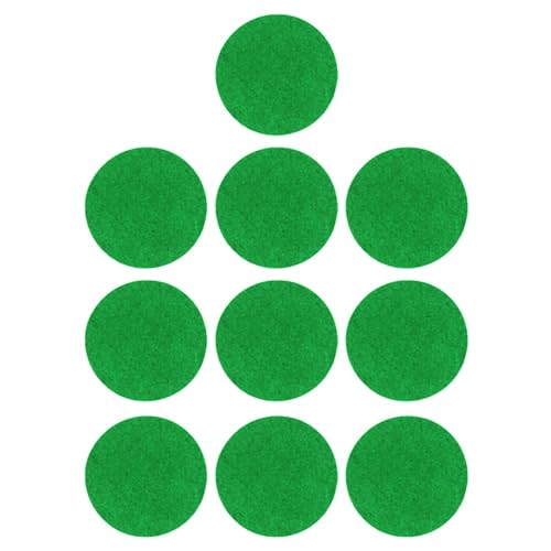 LIUZIKUN 10Pcs Filz Pad 59Mm/74Mm/94Mm Filz Pusher Pad Ersatz Tisch Filz Pusher LIUZIKUN 10Pcs Filz Pad 59Mm/74Mm/94Mm Filz Pusher Pad Ersatz Tisch Filz Pusher von LIUZIKUN