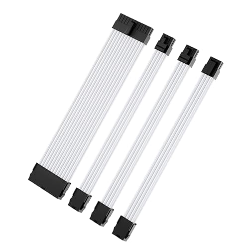 LIUZIKUN 24PIN Mainboard und GPU PCIE CPU 8PIN Buntes Modulkabel Computer 18AWG Netzteil Verlängerungskabelsatz LIUZIKUN 24PIN Mainboard und GPU PCIE CPU 8PIN Buntes Modulkabel Computer 18AWG Netzteil Verlängerungskabelsatz von LIUZIKUN
