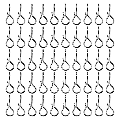 LIUZIKUN 50Pcs Fly Fishing Edelstahl Schnellwechsel Köder Clip für Haken Schnell Köder Wechsel Clip Angeln Stecker LIUZIKUN 50Pcs Fly Fishing Edelstahl Schnellwechsel Köder Clip für Haken Schnell Köder Wechsel Clip Angeln Stecker von LIUZIKUN