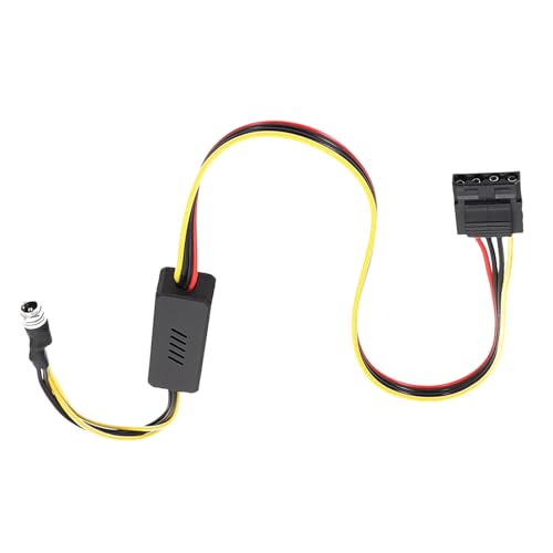 LIUZIKUN 5525 zu 4Pin Festplatten Netzteil Adapter Anschlüsse Kabel 12V Zu 5V Festplatte Netzteil Kabel Ersatz von LIUZIKUN