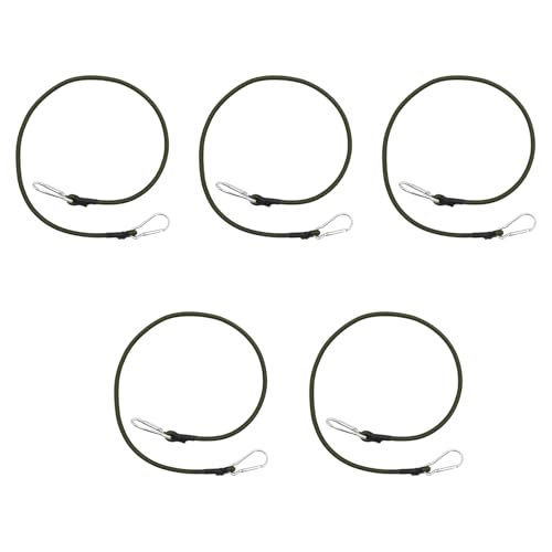 LIUZIKUN 5er Set Spanngurt mit Karabiner Bungee Seil Expander mit Haken in 4 Größen, Gummispanner mit Karabinerhaken LIUZIKUN 5er Set Spanngurt mit Karabiner Bungee Seil Expander mit Haken in 4 Größen, Gummispanner mit Karabinerhaken von LIUZIKUN