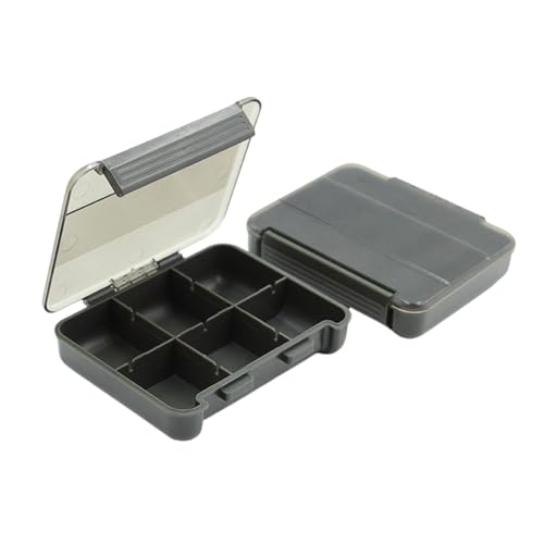 LIUZIKUN Angelgerät-Aufbewahrungsbox mit durchsichtigem Deckel, Angelgerät-Box mit Mehreren Fächern, Angelköder, Köder, Haken, Behälter, Etui LIUZIKUN Angelgerät-Aufbewahrungsbox mit durchsichtigem Deckel, Angelgerät-Box mit Mehreren Fächern, Angelköder, Köder, Haken, Behälter, Etui von LIUZIKUN