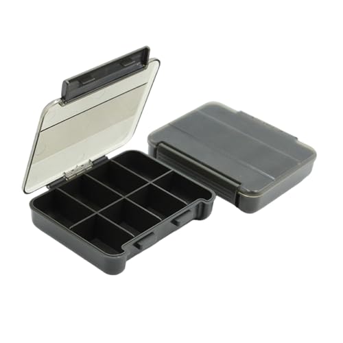 LIUZIKUN Angelgerät-Aufbewahrungsbox mit durchsichtigem Deckel, Angelgerät-Box mit mehreren Fächern, Angelköder, Köder, Haken, Behälter, Etui LIUZIKUN Angelgerät-Aufbewahrungsbox mit durchsichtigem Deckel, Angelgerät-Box mit mehreren Fächern, Angelköder, Köder, Haken, Behälter, Etui von LIUZIKUN