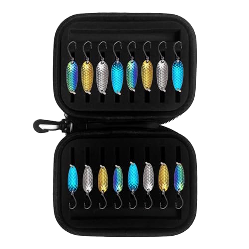 LIUZIKUN Angeln Spinner Harte Köder Löffel Angeln Köder Mit Lagerung Tasche Künstliche Köder Spinner Blinker Angeln Teil LIUZIKUN Angeln Spinner Harte Köder Löffel Angeln Köder Mit Lagerung Tasche Künstliche Köder Spinner Blinker Angeln Teil von LIUZIKUN