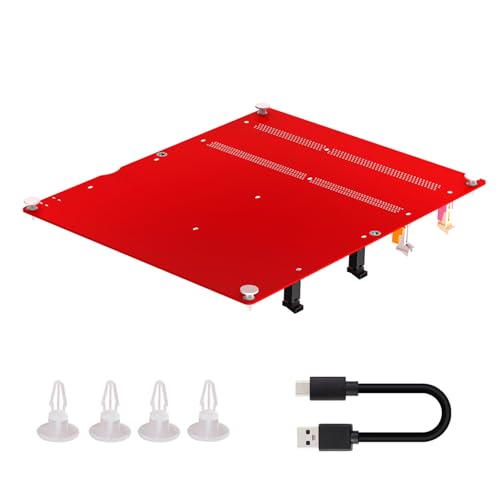 LIUZIKUN DDR3/4/5 RDIMM/UDIMM-Speichertester mit LED-Anzeigen, USB-C-Netzteil-Testtaste, Computer-DDR3/4/5-Speichertestkarte von LIUZIKUN
