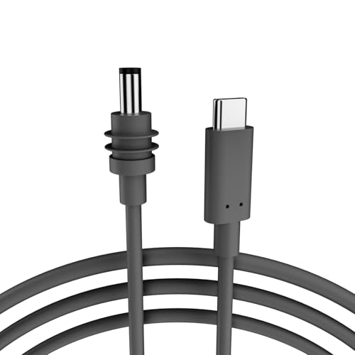 LIUZIKUN Kleines, wasserdichtes Netzkabel TypeC DC5521 5,5 x 2,1 mm für den Außenbereich, PVC-Kabel mit Mehreren Schutzfunktionen von LIUZIKUN