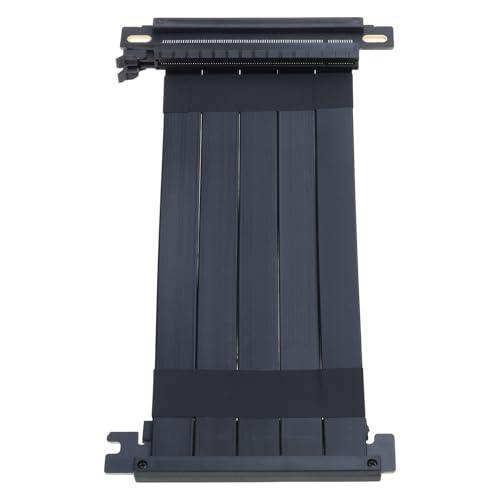 LIUZIKUN PCIE X16 Grafikkarten-Verlängerungskabel PCIE4.0 X16 Stecker auf 90 Grad 180 Grad Buchse Kabel Bi-Inverse von LIUZIKUN