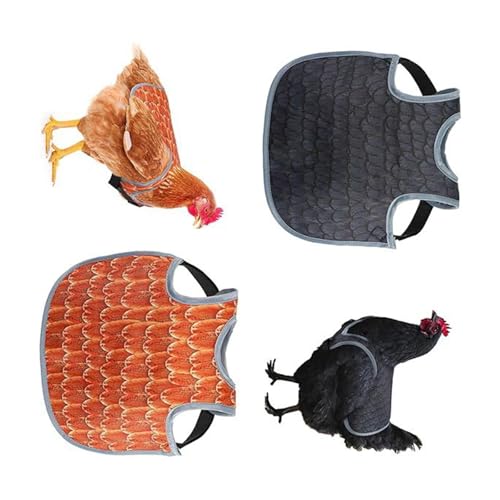 LIUZIKUN Packung Mit 2 Wasserdichten Geflügelkleidungsstoffs Für Hühner Außenverteidigung Und Bequemlichkeitsschutzausrüstung von LIUZIKUN