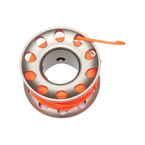 LIUZIKUN Scubas Tauchen Spool Aluminium Legierungen Spool Finger Reel Mit Doppel Ended Haken Freediving Finger Spool Tauchgänge Reel Dauerhafte von LIUZIKUN