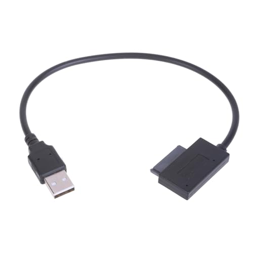 LIUZIKUN USB-Adapter 6P + 7P Rom zu USB 2.0 Konverter Laufwerkskabel für Laptops Notebook 6P + 7P Laufwerk zu USB von LIUZIKUN