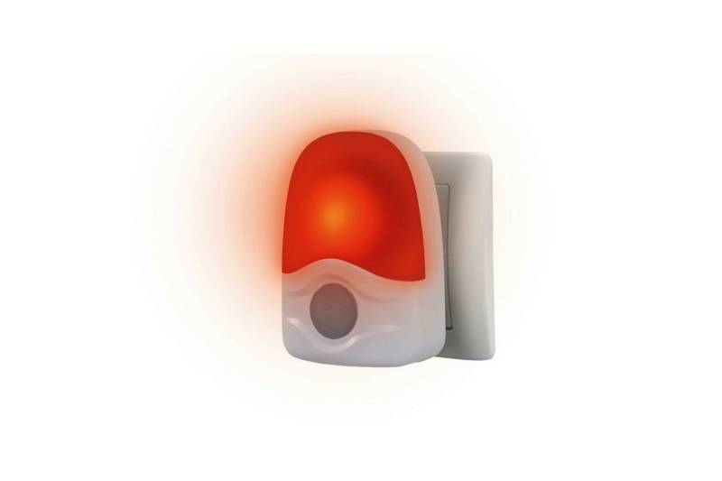 LIVARNO LED Nachtlicht LED Nachtilicht Orientierungs Licht Nachtlampe Steckdosen Lampe, LED, Rot, Grün, Blau, Schaltet sich bei Dunkelheit automatisch ein von LIVARNO