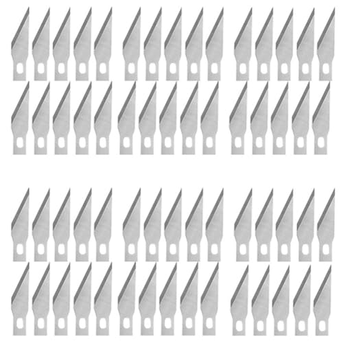 LIVASH 100 Stück Xacto Blades Premium Scharfe Messerklingen Exacto Messerklingen 11 – Schneidwerkzeug Aus Hartstahl mit Kohlenstoffgehalt von LIVASH
