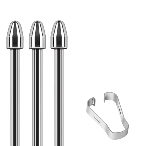 LIVASH -Marker-Eingabestiftspitzen für das 2 Tablet - Langlebige Titanlegierungs-Metallspitzen/-Spitzen (3 StüCk) von LIVASH