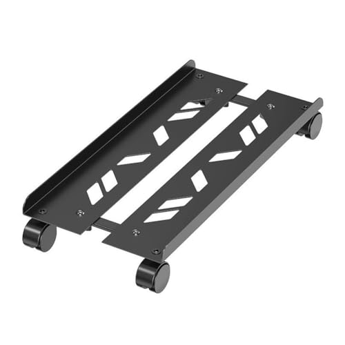 LIVASH PC-StäNder Computer-Tower-StäNder Verstellbarer CPU-StäNder PC-Tower-StäNder mit Rollenden Lenkrollen für die Meisten Computer-PCs von LIVASH