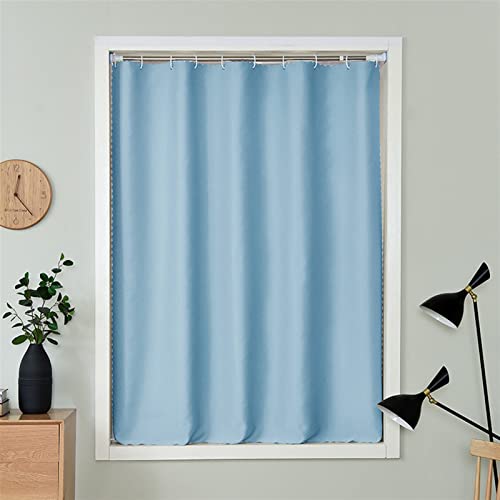 LIVEINU Türvorhang Blickdicht Thermo Gardinen Vorhang mit Ösen Schlaufenschal Thermovorhang Kälteschut Wärmeisolierend für Schlafzimmer Tür Schrank Vorhang Blau 70x120cm LIVEINU Türvorhang Blickdicht Thermo Gardinen Vorhang mit Ösen Schlaufenschal Thermovorhang Kälteschut Wärmeisolierend für Schlafzimmer Tür Schrank Vorhang Blau 70x120cm von LIVEINU
