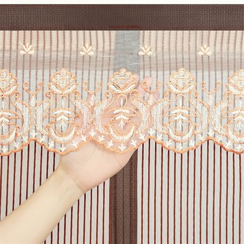 Liveinu Links Öffnung Magnet Fliegengitter Tür, Insektenschutz Balkontür aus Fiberglas Fliegenvorhang Magnetvorhang Türvorhänge für Balkon Türen Terrassentür, Braun 2, 85x220cm Liveinu Links Öffnung Magnet Fliegengitter Tür, Insektenschutz Balkontür aus Fiberglas Fliegenvorhang Magnetvorhang Türvorhänge für Balkon Türen Terrassentür, Braun 2, 85x220cm von LIVEINU