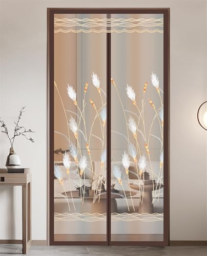 Liveinu Magnet Fliegengitter Balkontür, Stickmuster Magnetvorhang Fliegengitter Tür Selbstschließend Insektenschutz Fenster Ohne Bohren für Balkontür Terrassentür, Stil 3, 80x215cm Liveinu Magnet Fliegengitter Balkontür, Stickmuster Magnetvorhang Fliegengitter Tür Selbstschließend Insektenschutz Fenster Ohne Bohren für Balkontür Terrassentür, Stil 3, 80x215cm von LIVEINU