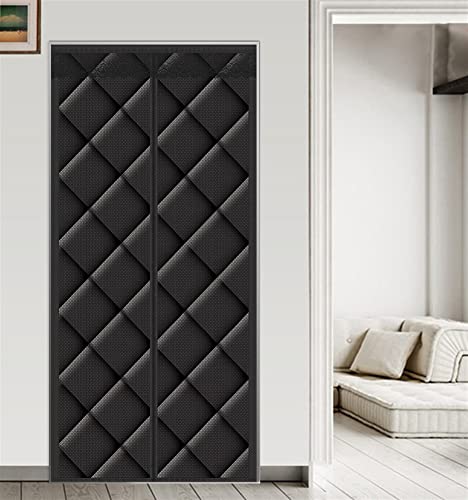 Liveinu Wärmeschutzvorhang Magnet Thermo Türvorhang Isolier Schutz Panel-Isolierung Thermovorhang Verdunklungsgardine Wasserdicht Winddicht Geräuschisolierung für Balkontür Wohnzimmer 90x210cm Schwarz Liveinu Wärmeschutzvorhang Magnet Thermo Türvorhang Isolier Schutz Panel-Isolierung Thermovorhang Verdunklungsgardine Wasserdicht Winddicht Geräuschisolierung für Balkontür Wohnzimmer 90x210cm Schwarz von LIVEINU