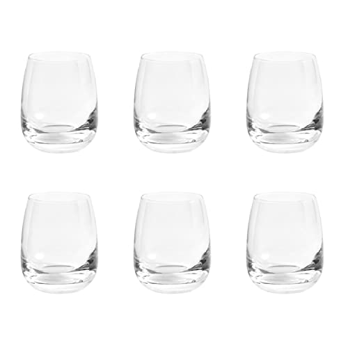 Livellara MILANO Schnapsglas 115 ml Glas, 6 Stück, spezielle Gläser Spülmaschinenfest Kollektion: Vinarium von Livellara MILANO