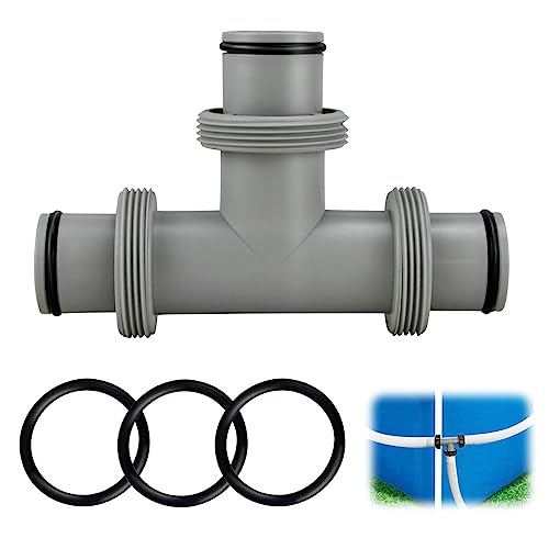 Schlauchverbinder 32mm, Pool Schlauchadapter, Poolschlauch 32mm Verbinder, Pool Anschlussset 32mm Pool Schlauchverbinder Verlängerung, Poolschlauch Adapter für Intex Bestway Coleman von LIVESTN