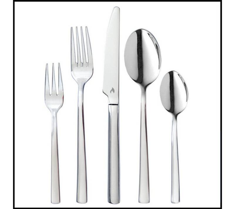 LIVINA HOME Besteck-Set Edelstahl 18/10, Besteck im zeitlosen Design, (30-tlg) (30-tlg), 6 Personen, Edelstahl 18/10, Edelstahl Rostfrei 18/10, Spülmaschinenfest Besteck, Sommer Angebot! von LIVINA HOME