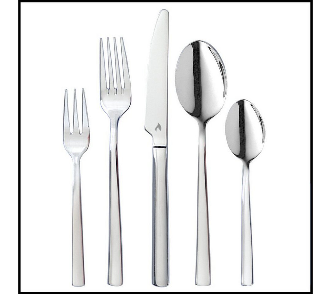 LIVINA HOME Besteck-Set Edelstahl 18/10, Besteck im zeitlosen Design, (30-tlg) (60-tlg), 12 Personen, Edelstahl 18/10, Edelstahl Rostfrei 18/10, Spülmaschinenfest Besteck, Sommer Angebot! von LIVINA HOME
