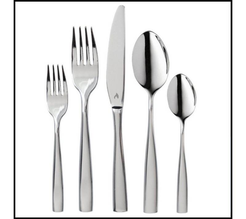 LIVINA HOME Besteck-Set Modernes Besteck Set 30 teilig, Essbesteck Geschirr Besteckset (30-tlg), 6 Personen, Set für 6 Personen, Spülmaschinenfest Besteck, Sommer Angebot! von LIVINA HOME