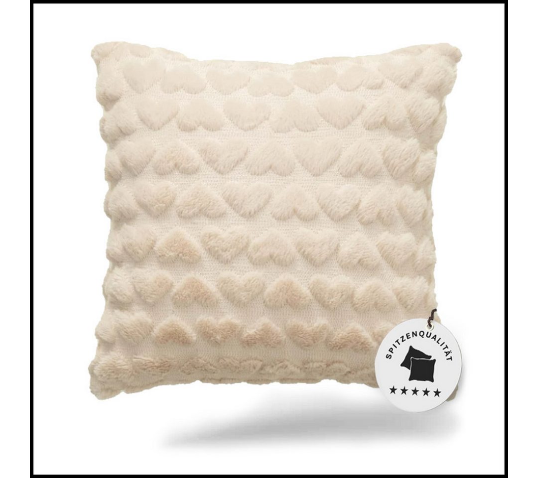 LIVINA HOME Kissenbezug Premium Kissenbezüge, Dekokissen Couchkissen Sofakissen, Kissenhülle, (4 Stück), Kuschelkissen Zierkissen, Kissen Bezug Set, Valentinstag Angebot! von LIVINA HOME
