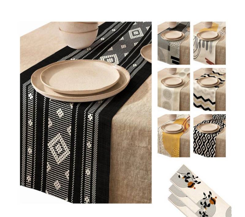 LIVINA HOME Tischläufer Premium Tischdecke abwaschbar, Tischband, moderne Leinenoptik Decke, Tischtuch, Juteband, Gartentischdecke, Tafeltuch LIVINA HOME Tischläufer Premium Tischdecke abwaschbar, Tischband, moderne Leinenoptik Decke, Tischtuch, Juteband, Gartentischdecke, Tafeltuch von LIVINA HOME