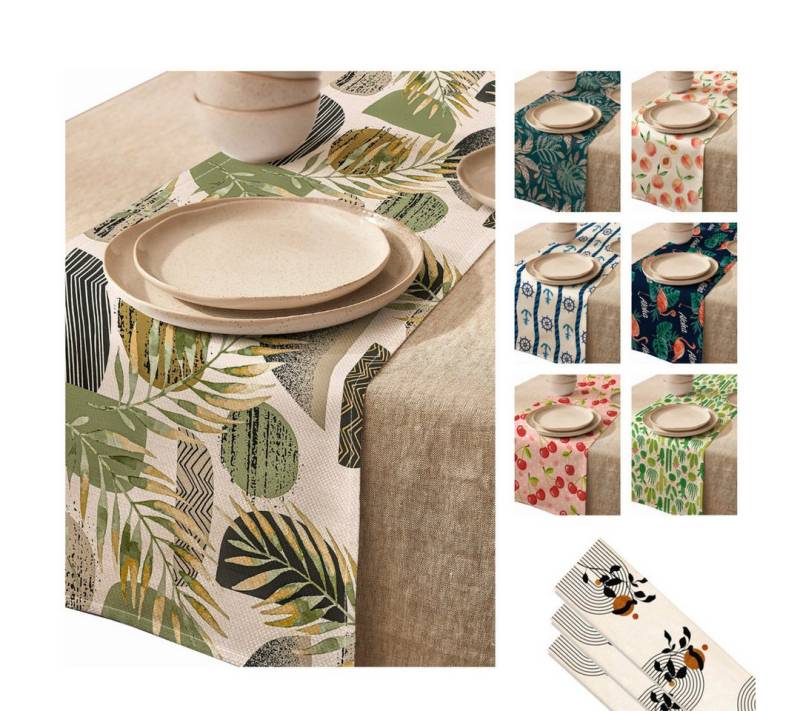LIVINA HOME Tischläufer Premium Tischdecke abwaschbar, Tischband, moderne Leinenoptik Decke, Tischtuch, Juteband, Gartentischdecke, Tafeltuch LIVINA HOME Tischläufer Premium Tischdecke abwaschbar, Tischband, moderne Leinenoptik Decke, Tischtuch, Juteband, Gartentischdecke, Tafeltuch von LIVINA HOME