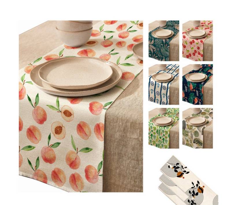 LIVINA HOME Tischläufer Premium Tischdecke abwaschbar, Tischband, moderne Leinenoptik Decke, Tischtuch, Juteband, Gartentischdecke, Tafeltuch LIVINA HOME Tischläufer Premium Tischdecke abwaschbar, Tischband, moderne Leinenoptik Decke, Tischtuch, Juteband, Gartentischdecke, Tafeltuch von LIVINA HOME