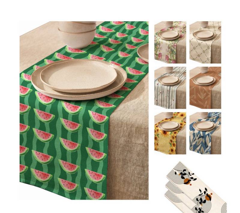 LIVINA HOME Tischläufer Premium Tischdecke abwaschbar, Tischband, moderne Leinenoptik Decke, Tischtuch, Juteband, Gartentischdecke, Tafeltuch LIVINA HOME Tischläufer Premium Tischdecke abwaschbar, Tischband, moderne Leinenoptik Decke, Tischtuch, Juteband, Gartentischdecke, Tafeltuch von LIVINA HOME