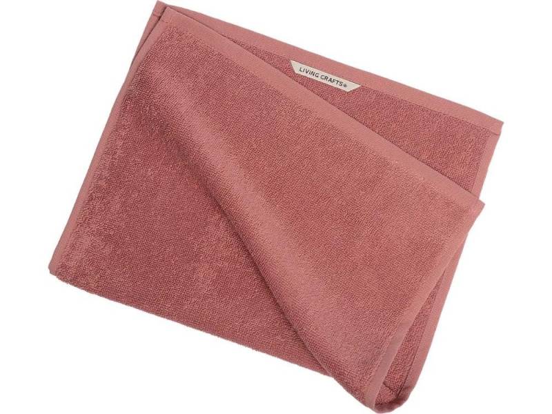 LIVING CRAFTS Gästehandtuch Living Crafts Bio-Handtuch 'ORLANDO', 450 g/m² von LIVING CRAFTS
