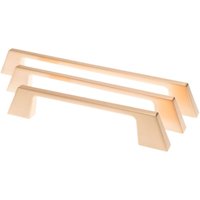Livingpoint24 - Möbelgriff ba 320mm, Küchengriff Goldfarbig matt, Türgriff Stilo von LIVINGPOINT24